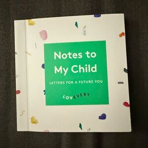 'Notes to My Child' Keepsake Book - Lovevery book